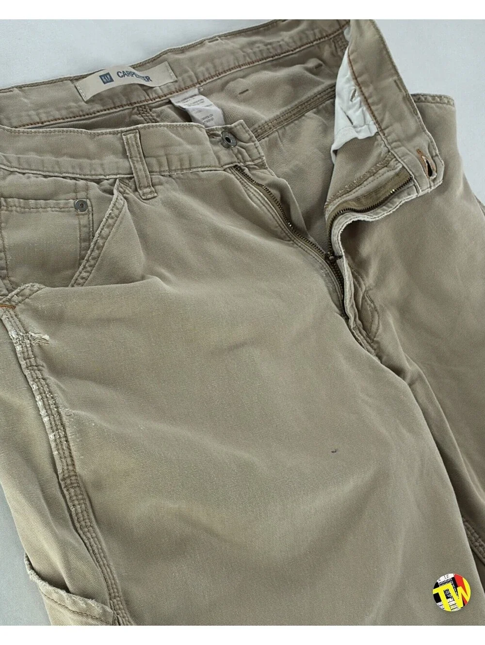 Vintage 90s Y2K GAP Carpenter Shorts Industrial Standard